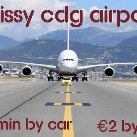Cosy Proche Roissy Cdg Asterix Disneyland Paris Apartment
